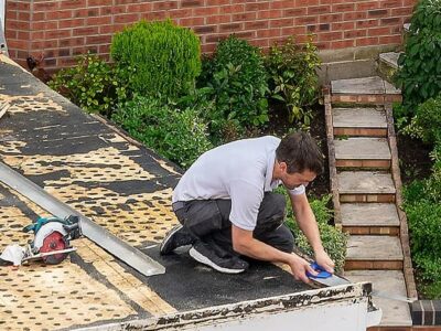 Flat roof extension Fakesville